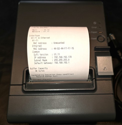 Epson t20ii pos thermal - epson,