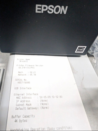 Epson m30ii thermal pos - tm-m30ii,